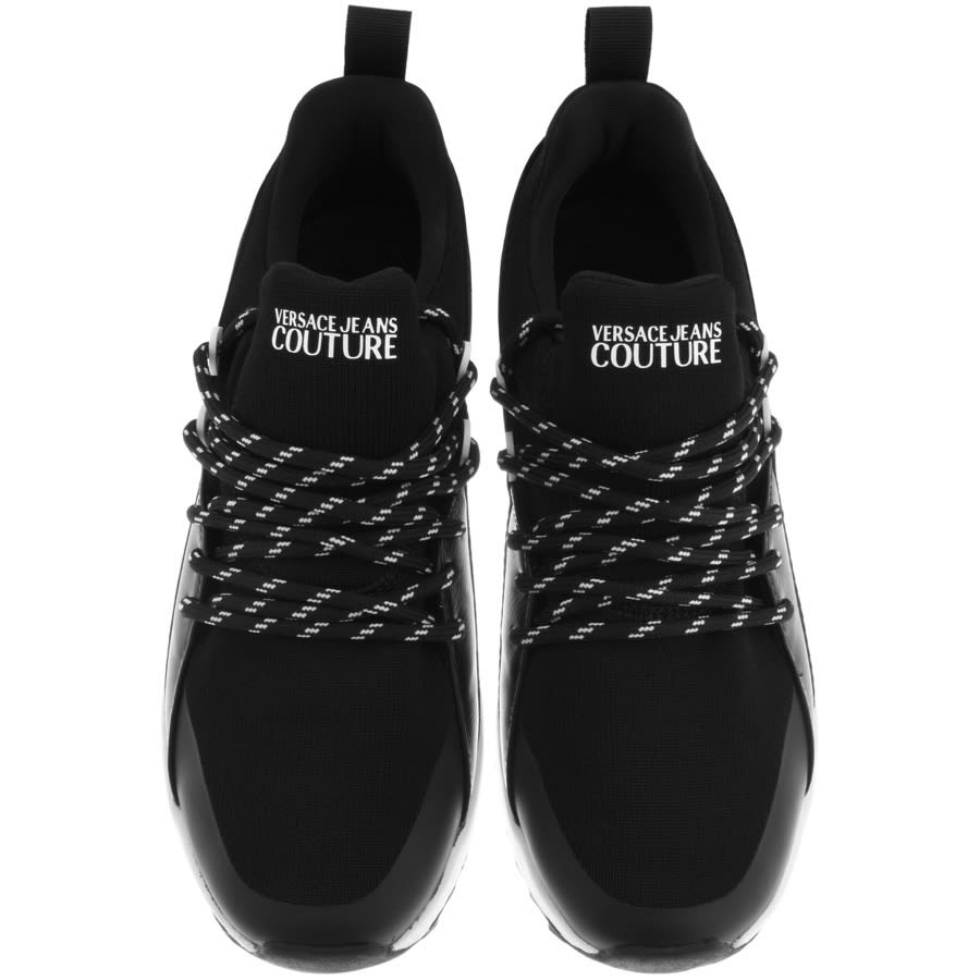 Alternative Image for ProductVersace Jeans Couture Logo Trainers Black3